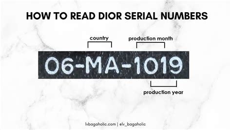 check code dior|christian dior date code.